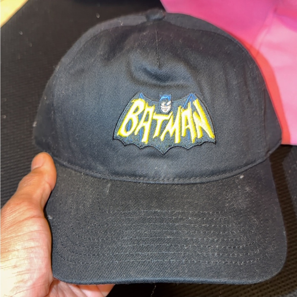 Black Batman X Kith Logo Cap